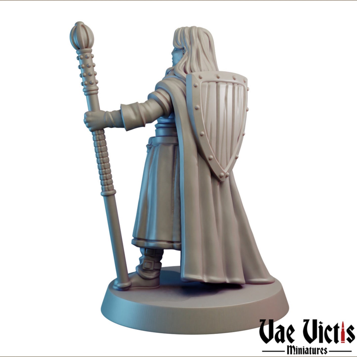 Lawful Hero | Vae Victis Miniatures | 32mm Scale Resin Printed Tabletop RPG Figures for Tabletop Roleplaying or Wargaming