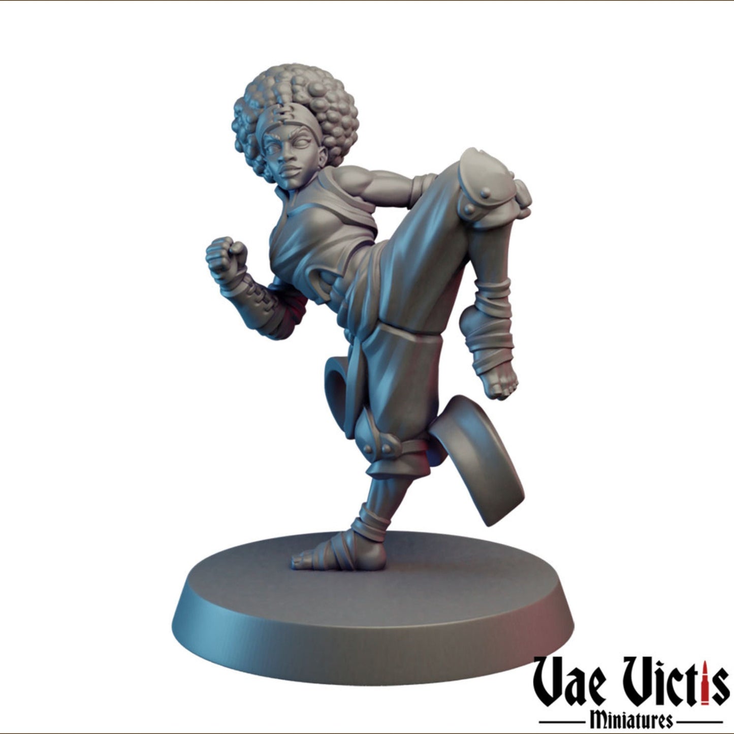 Monk | Vae Victis Miniatures | 32mm Scale Resin Printed Tabletop RPG Figures for Tabletop Roleplaying or Wargaming