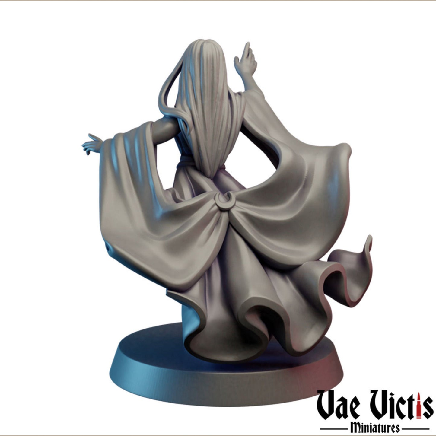 Sorceress | Vae Victis Miniatures | 32mm Scale Resin Printed Tabletop RPG Figures for Tabletop Roleplaying or Wargaming