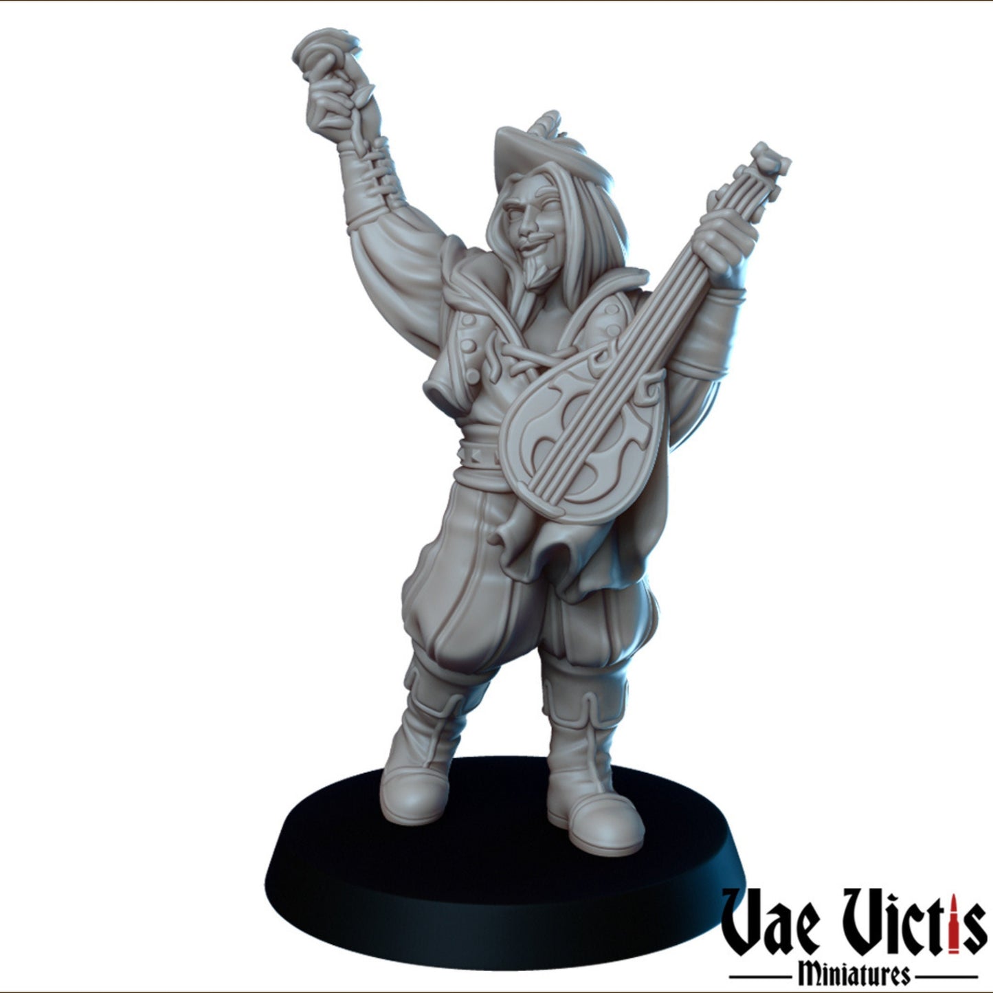 The Itinerant band Set | Vae Victis Miniatures | 32mm Scale Resin Printed Tabletop RPG Figures for Tabletop Roleplaying or Wargaming
