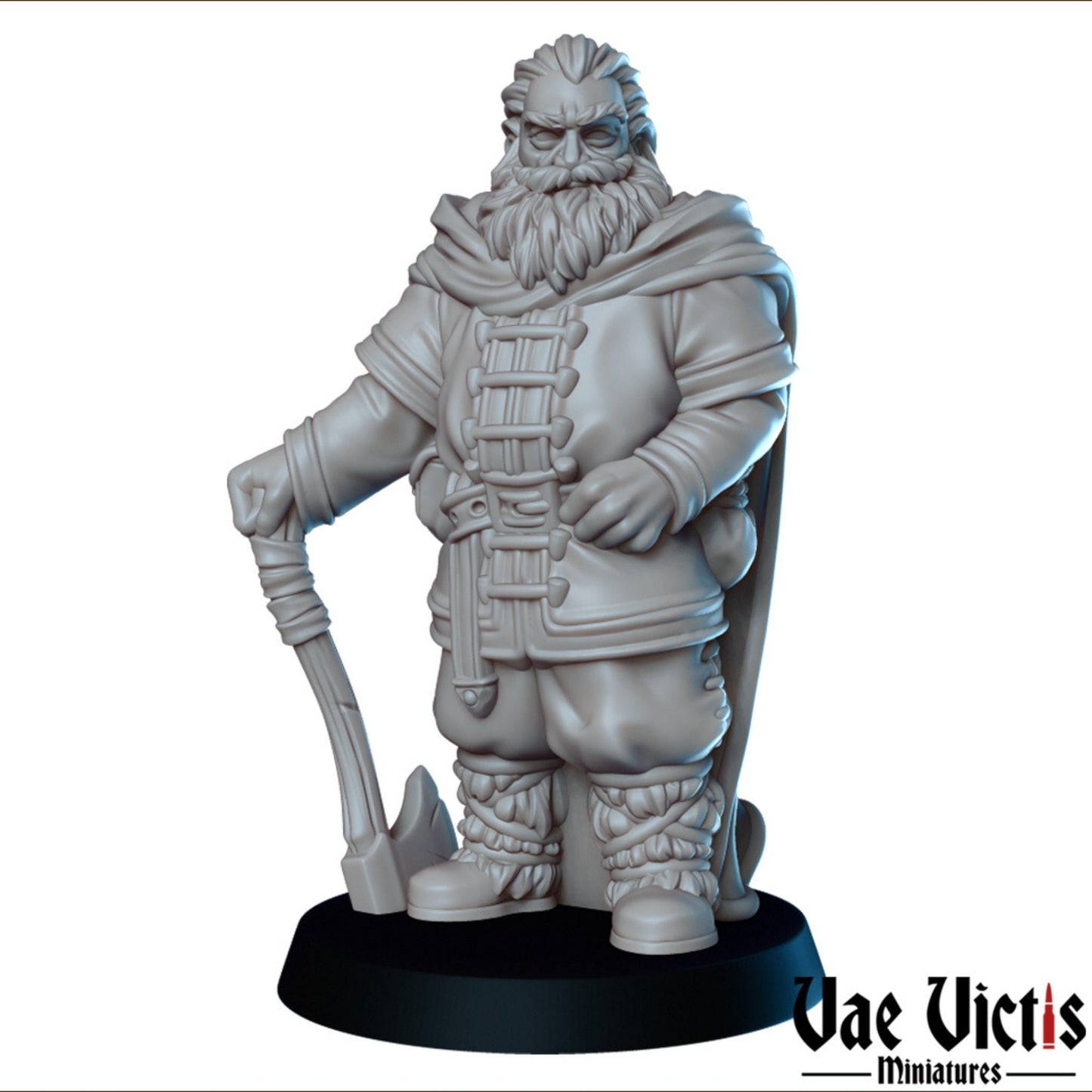 Winter Village Set | Vae Victis Miniatures | 32mm Scale Resin Printed Tabletop RPG Figures for Tabletop Roleplaying or Wargaming