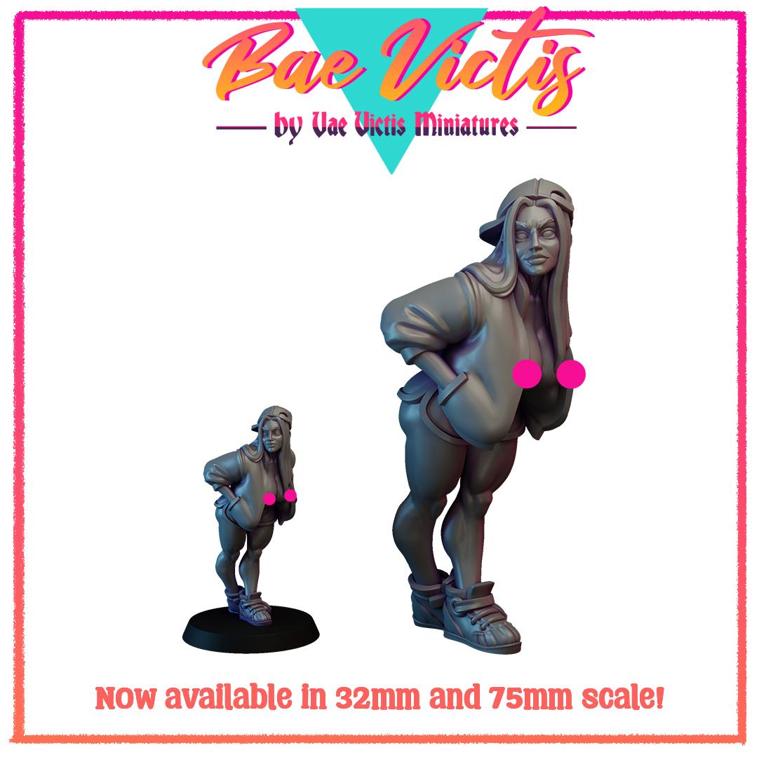 Back To The 90's | Bae Victis | Vae Victis Miniatures | 32mm Scale Resin Printed Tabletop RPG Figures for Tabletop RPG's or Wargaming