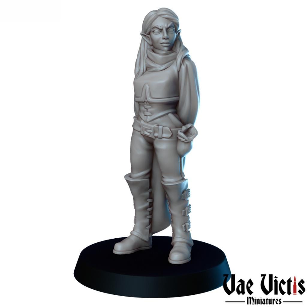 Prison Set | Vae Victis Miniatures | 32mm Scale Resin Printed Tabletop RPG Figures for Tabletop Roleplaying or Wargaming