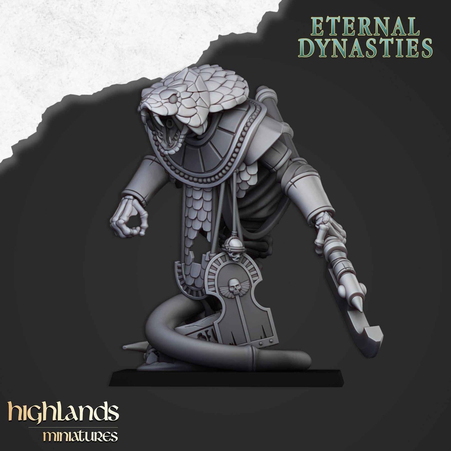 Wadjets | Eternal Dynasties | Highland Miniatures | 32mm Scale Resin Tabletop RPG Figures for Roleplaying and Wargaming