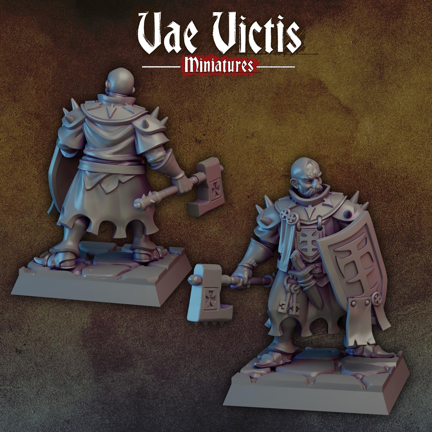 Old Inquisitor | Vae Victis Miniatures | 32mm Scale Resin Printed Tabletop RPG Figures for Tabletop Roleplaying or Wargaming