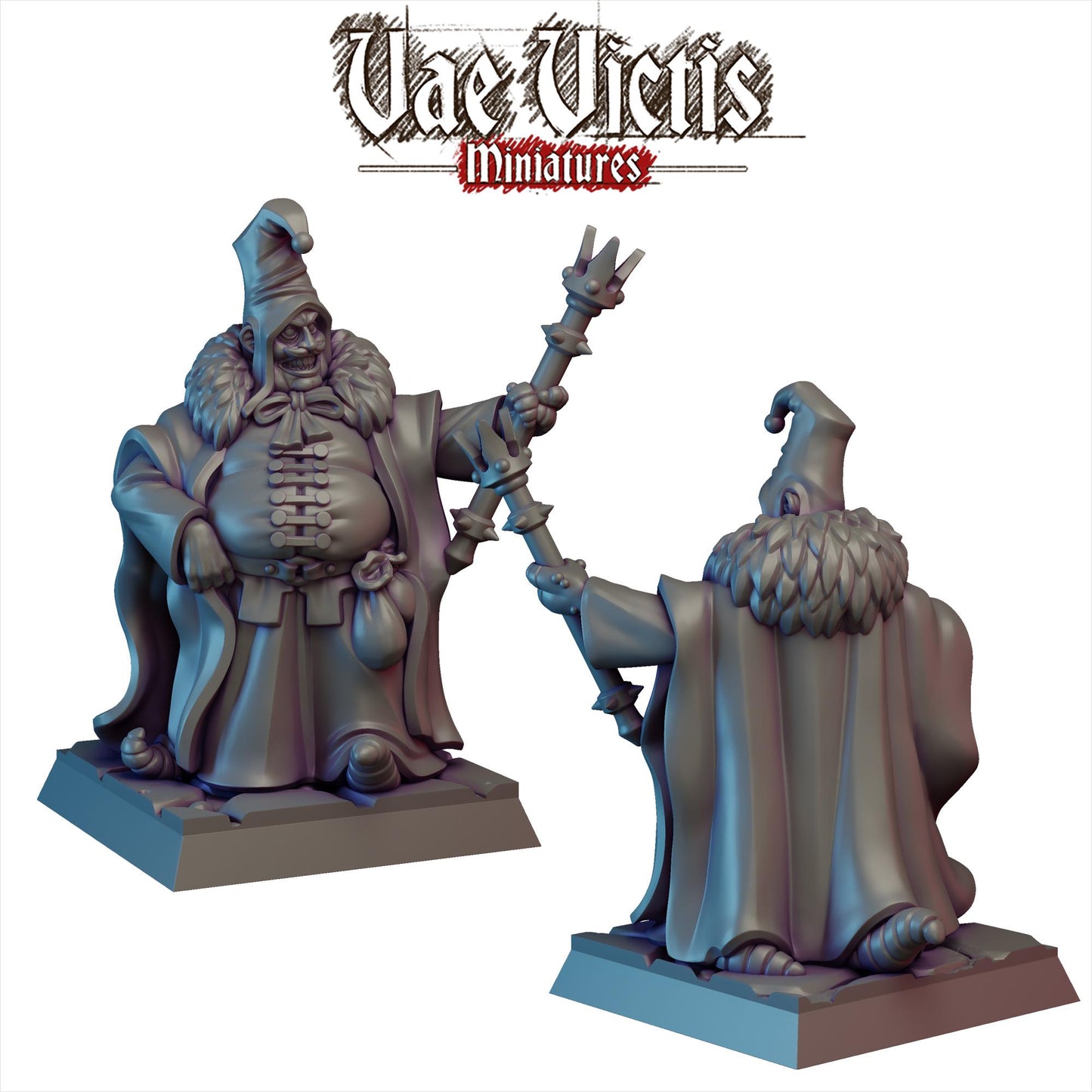 Corrupted Circus Master | Vae Victis Miniatures | 32mm Scale Resin Printed Tabletop RPG Figures for Tabletop Roleplaying or Wargaming