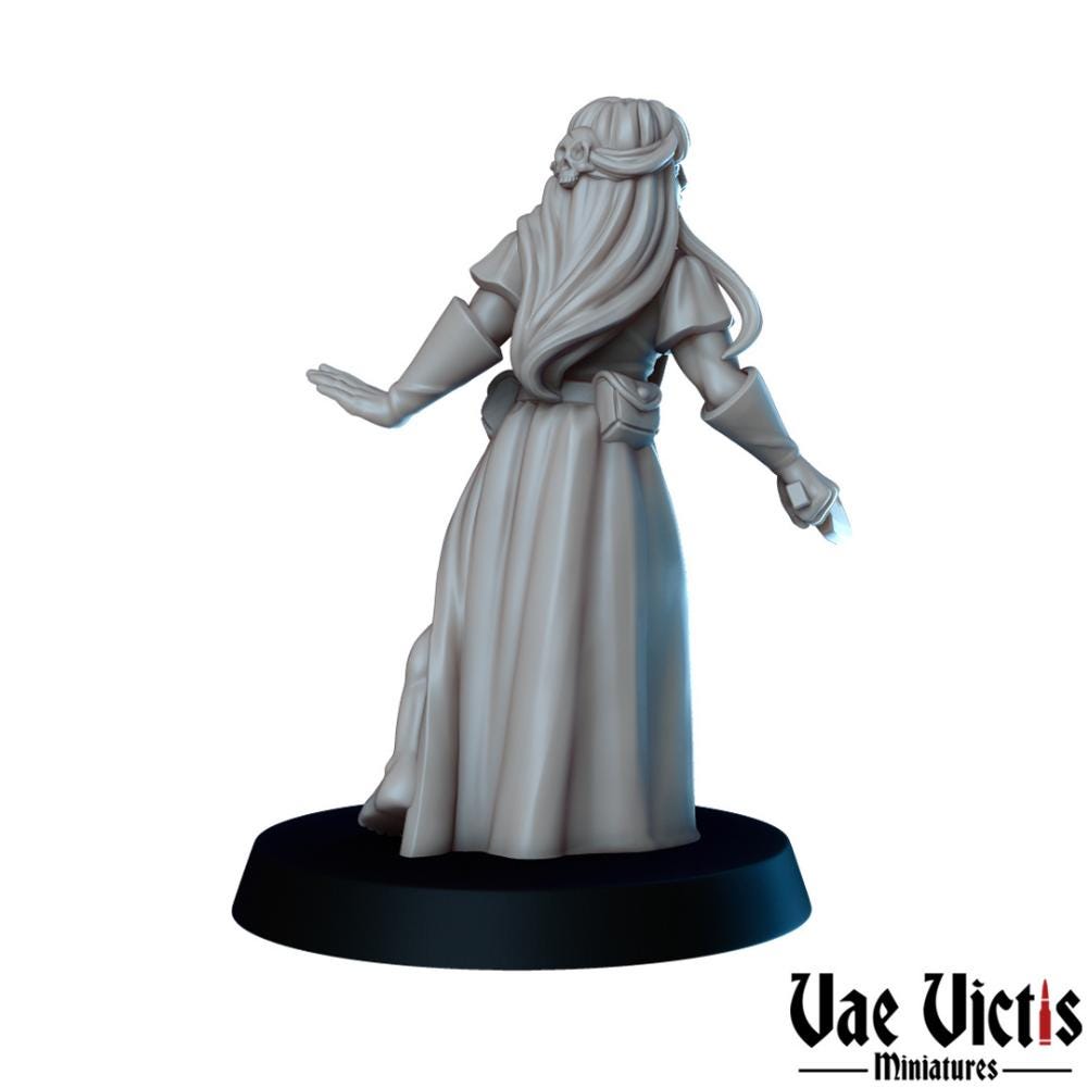 Butcher Witch | Vae Victis Miniatures | 32mm Scale Resin Printed Tabletop RPG Figures for Tabletop Roleplaying or Wargaming