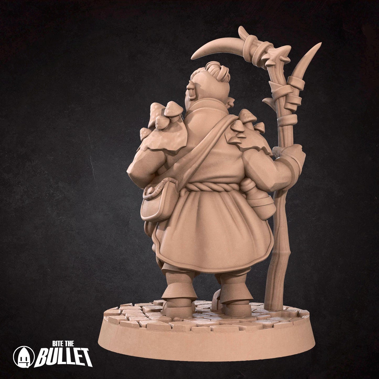 Duergar Druid | Dungeon Underdark | Bite The Bullet | 35mm Scale | Resin Printed Tabletop RPG Miniature Figures | DND | 5E
