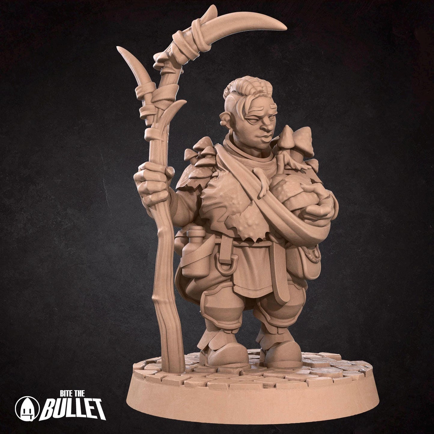 Duergar Druid | Dungeon Underdark | Bite The Bullet | 35mm Scale | Resin Printed Tabletop RPG Miniature Figures | DND | 5E