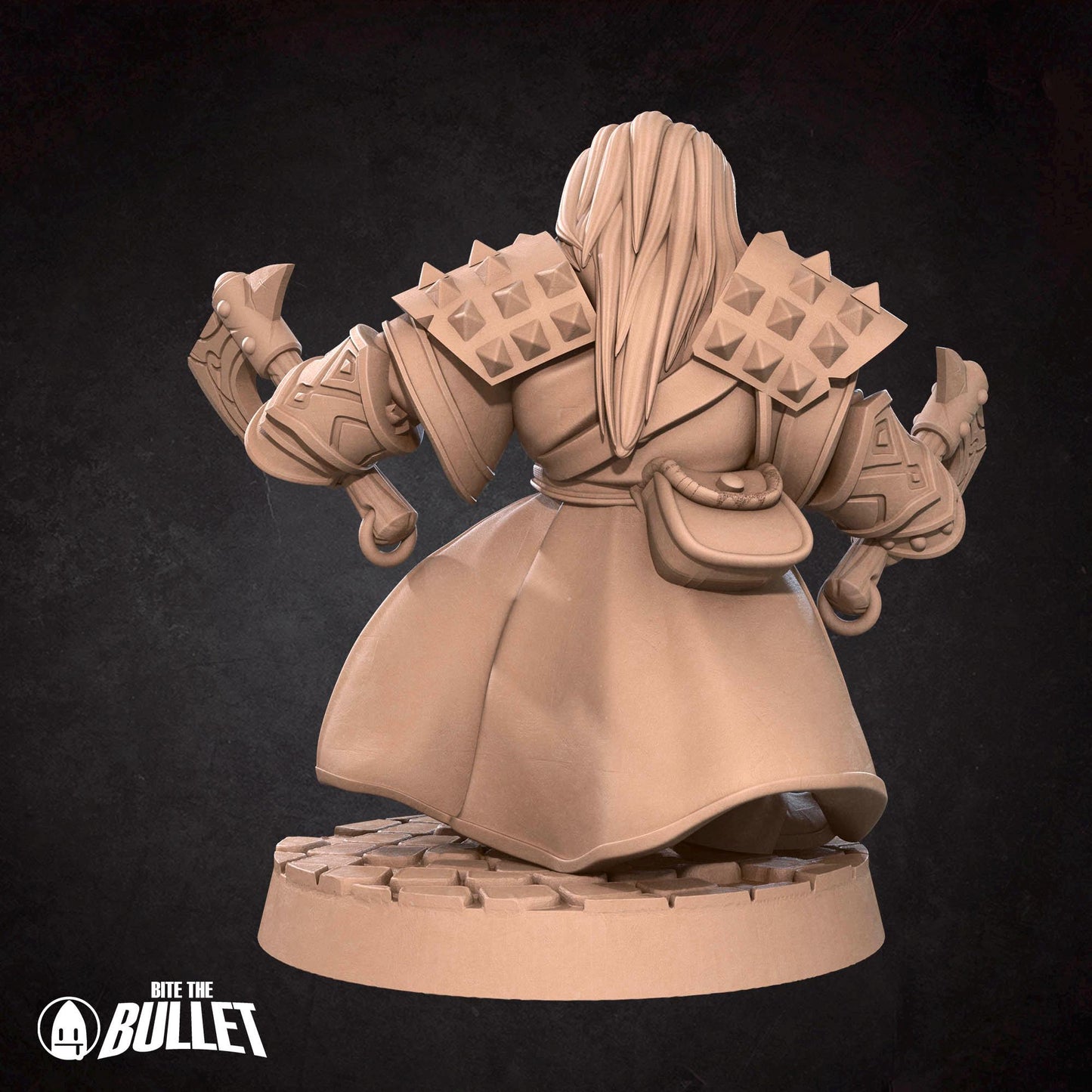 Duergar Warrior | Dungeon Underdark | Bite The Bullet | 35mm Scale | Resin Printed Tabletop RPG Miniature Figures | DND | 5E