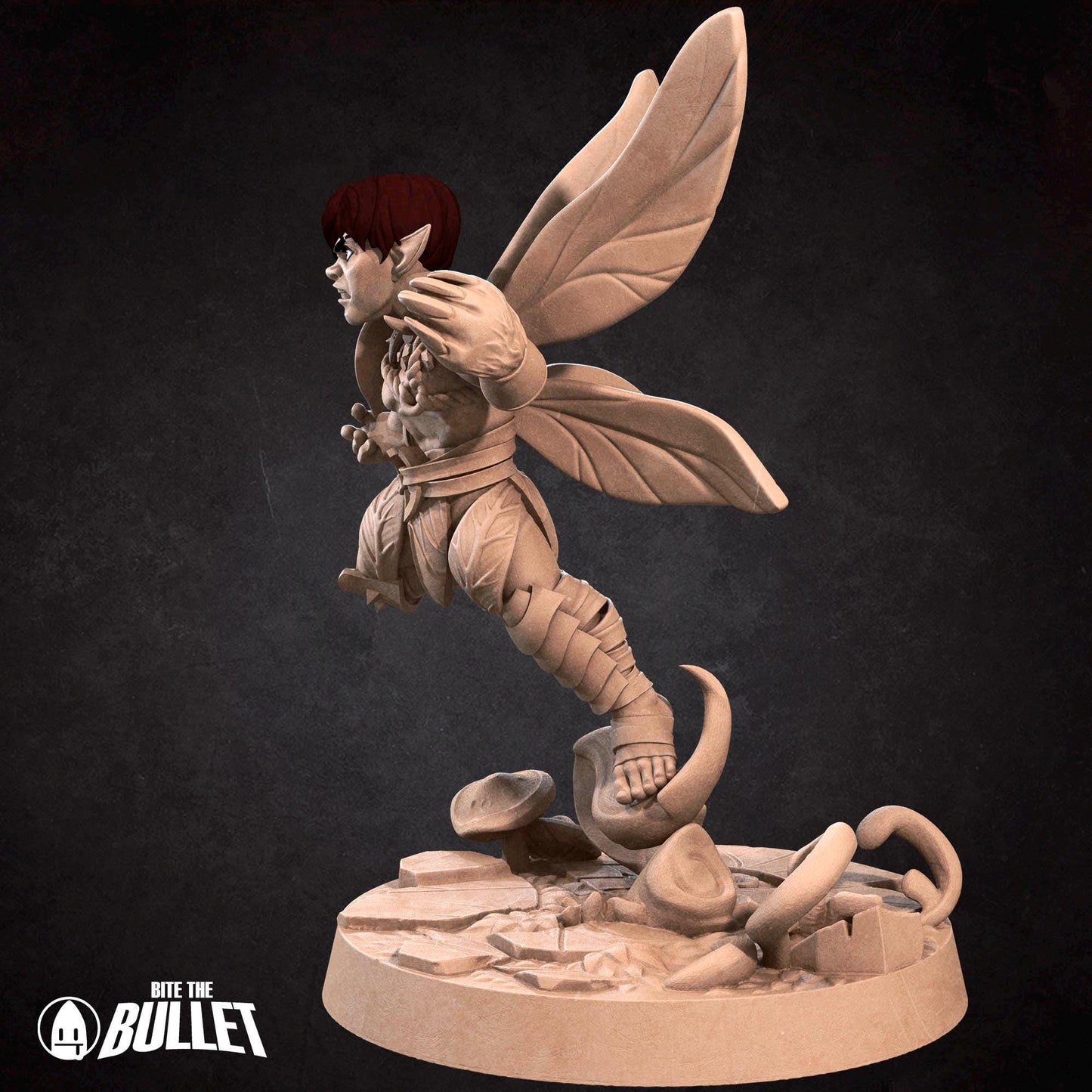 Pixie Fighter | Pixies | Bite The Bullet | 35mm Scale | Resin Printed Tabletop RPG Miniature Figures | DND | 5E