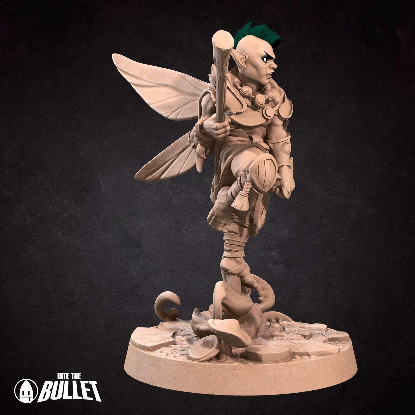 Pixie Monk | Pixies | Bite The Bullet | 35mm Scale | Resin Printed Tabletop RPG Miniature Figures | DND | 5E