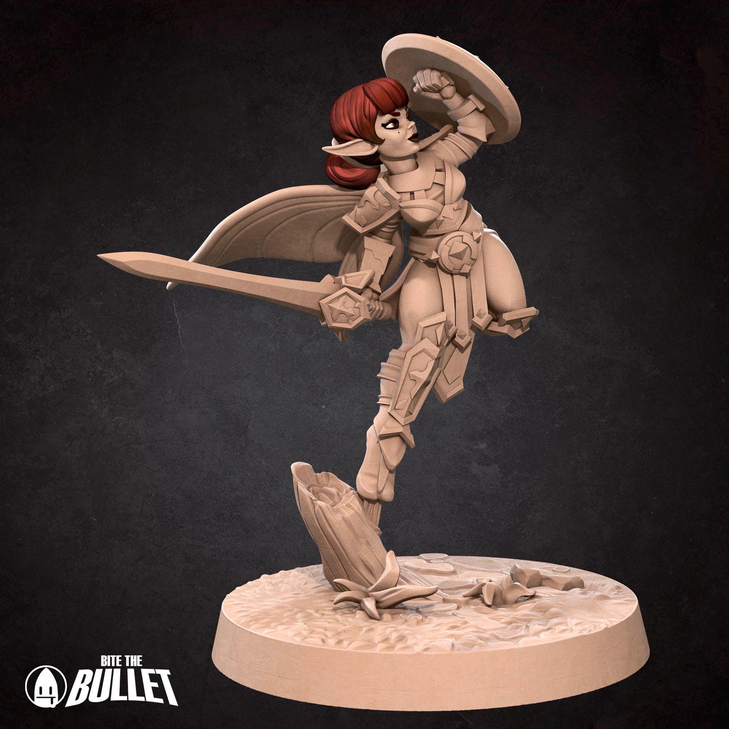 Pixie Paladin | Pixies | Bite The Bullet | 35mm Scale | Resin Printed Tabletop RPG Miniature Figures | DND | 5E