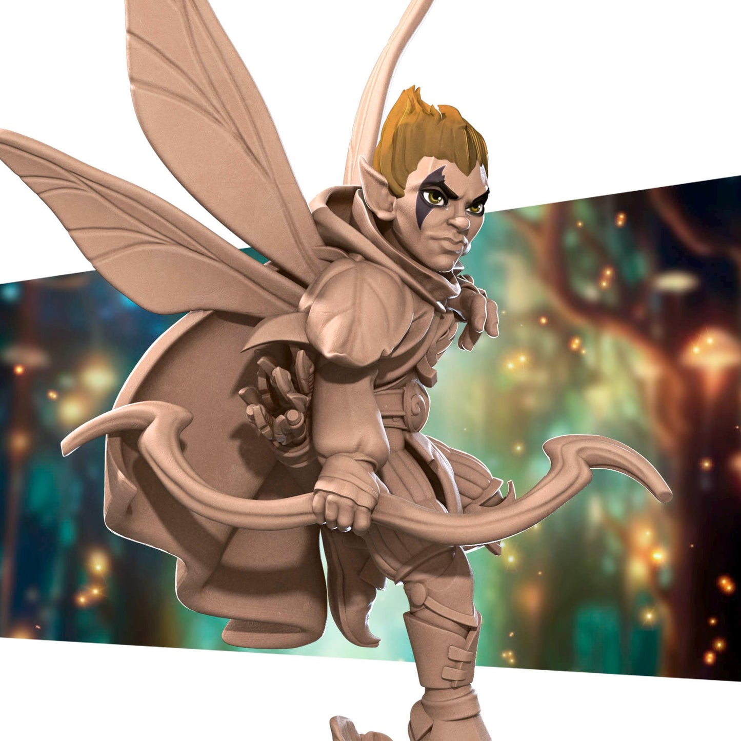 Pixie Ranger | Pixies | Bite The Bullet | 35mm Scale | Resin Printed Tabletop RPG Miniature Figures | DND | 5E