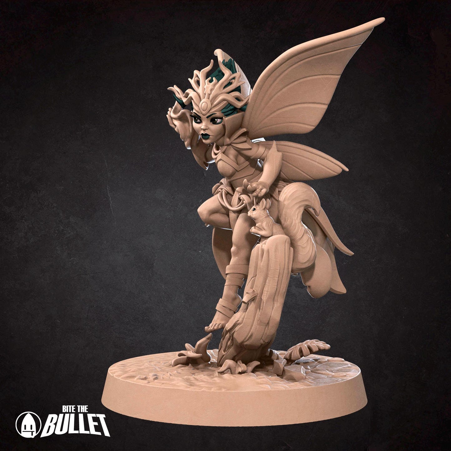 Pixie Sorceress | Pixies | Bite The Bullet | 35mm Scale | Resin Printed Tabletop RPG Miniature Figures | DND | 5E