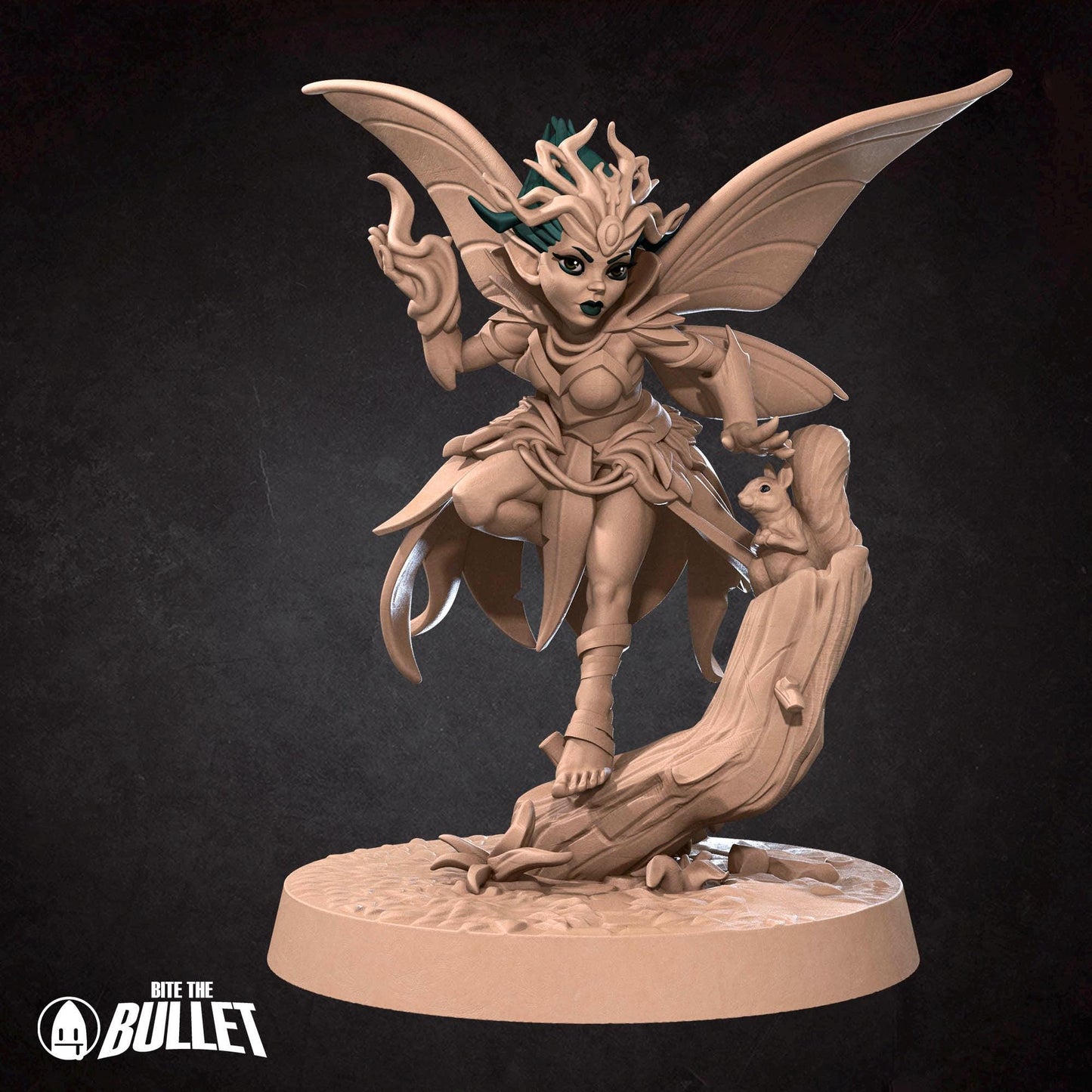 Pixie Sorceress | Pixies | Bite The Bullet | 35mm Scale | Resin Printed Tabletop RPG Miniature Figures | DND | 5E