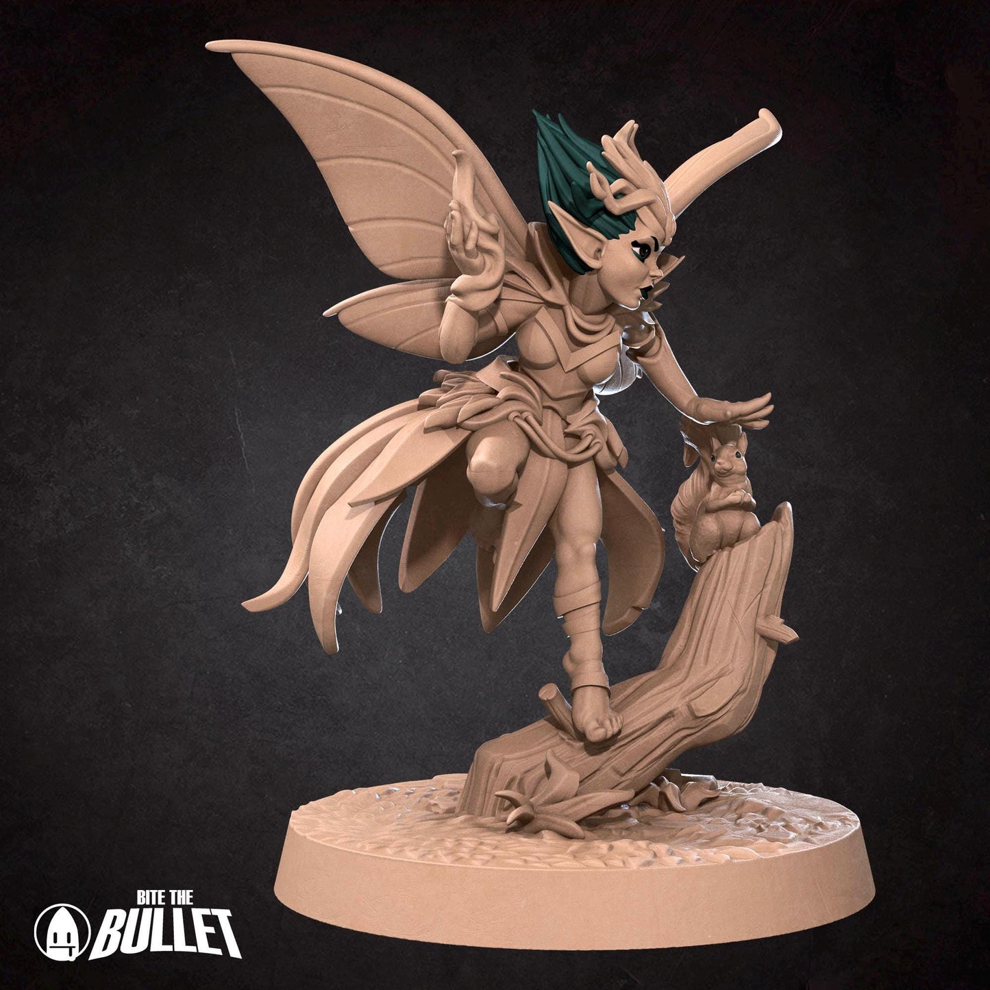 Pixie Sorceress | Pixies | Bite The Bullet | 35mm Scale | Resin Printed Tabletop RPG Miniature Figures | DND | 5E