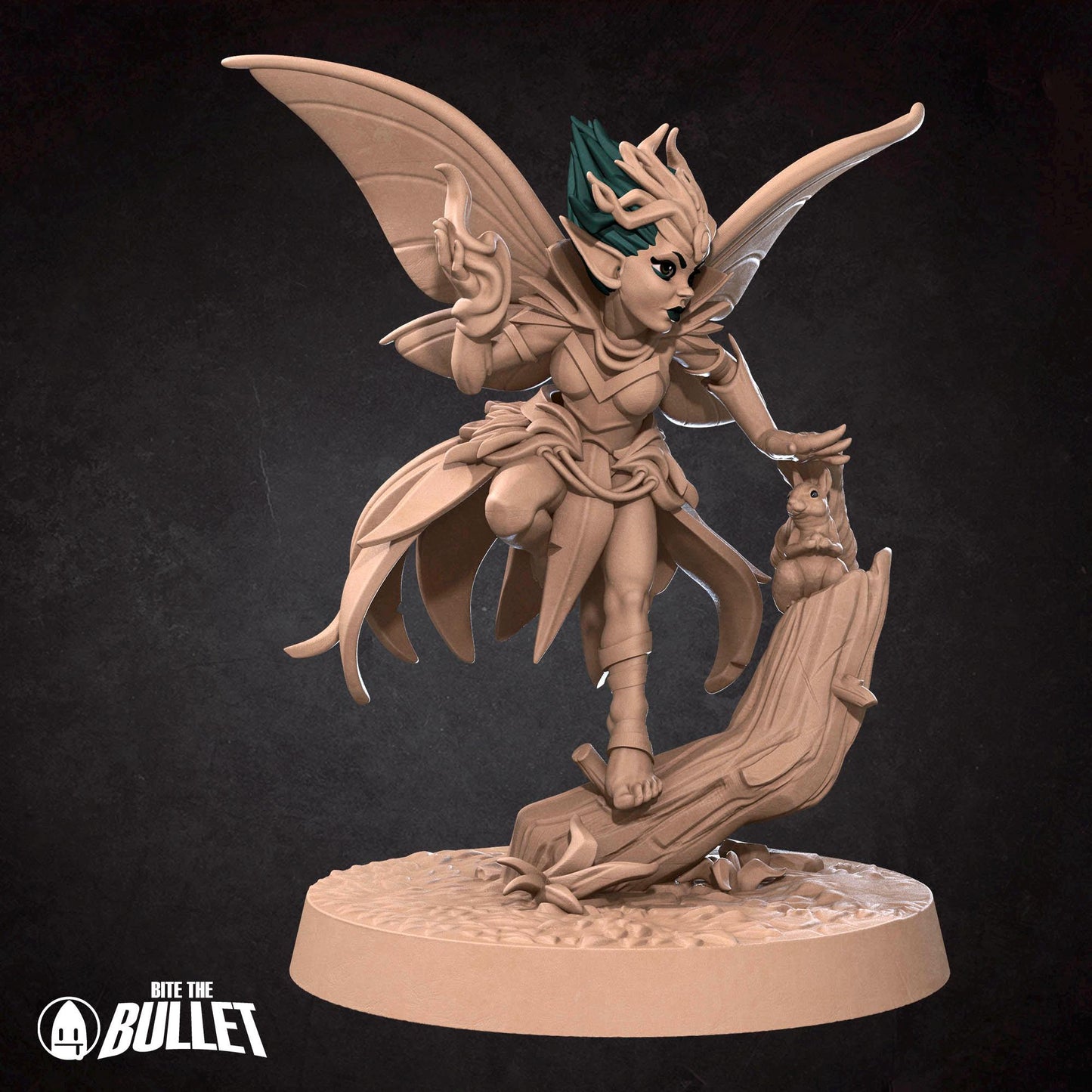 Pixie Sorceress | Pixies | Bite The Bullet | 35mm Scale | Resin Printed Tabletop RPG Miniature Figures | DND | 5E