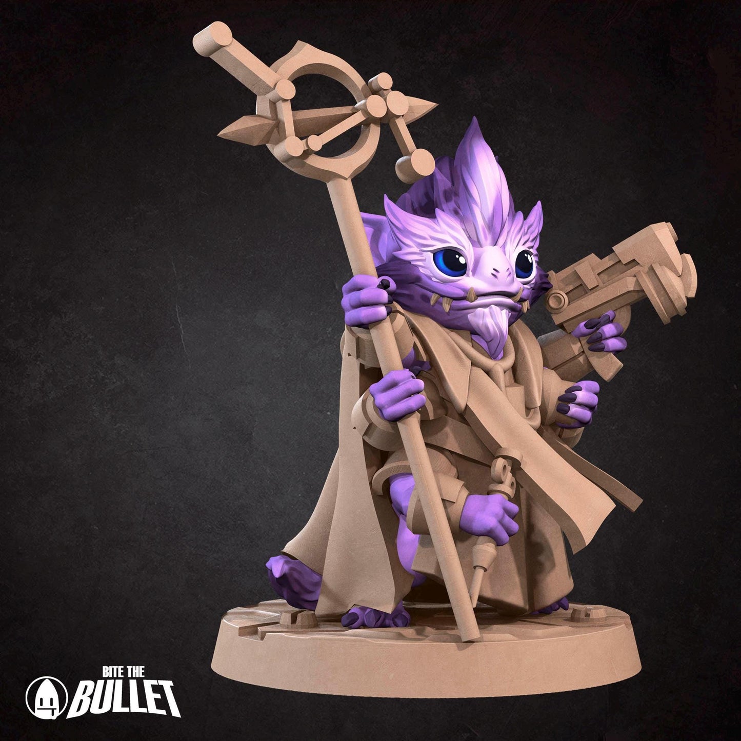 Furblin Biohacker | Bullet Galaxy | Bite The Bullet | 35mm Scale | Resin Printed Tabletop RPG Miniature Figures | DND | 5E