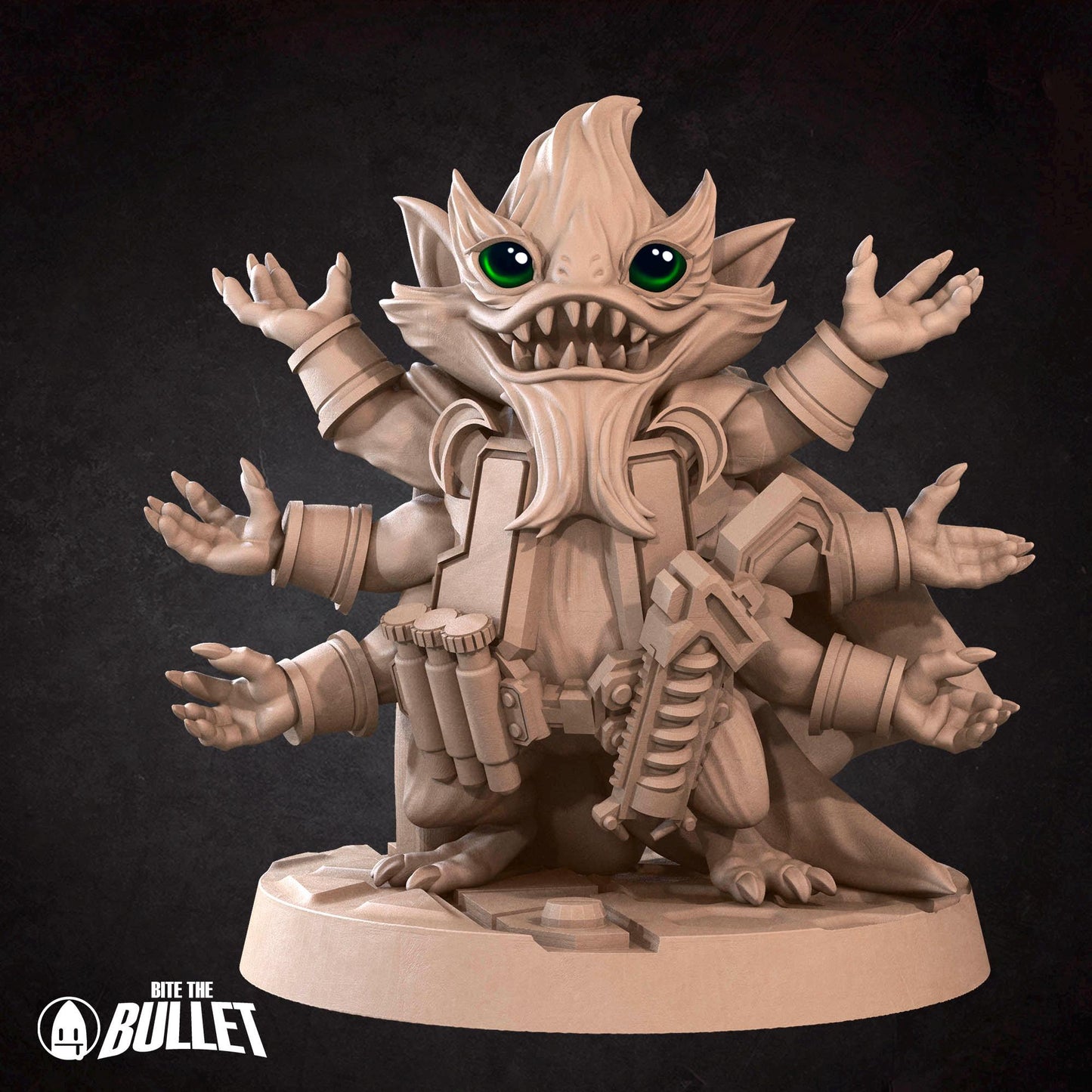 Furblin Soldier | Bullet Galaxy | Bite The Bullet | 35mm Scale | Resin Printed Tabletop RPG Miniature Figures | DND | 5E