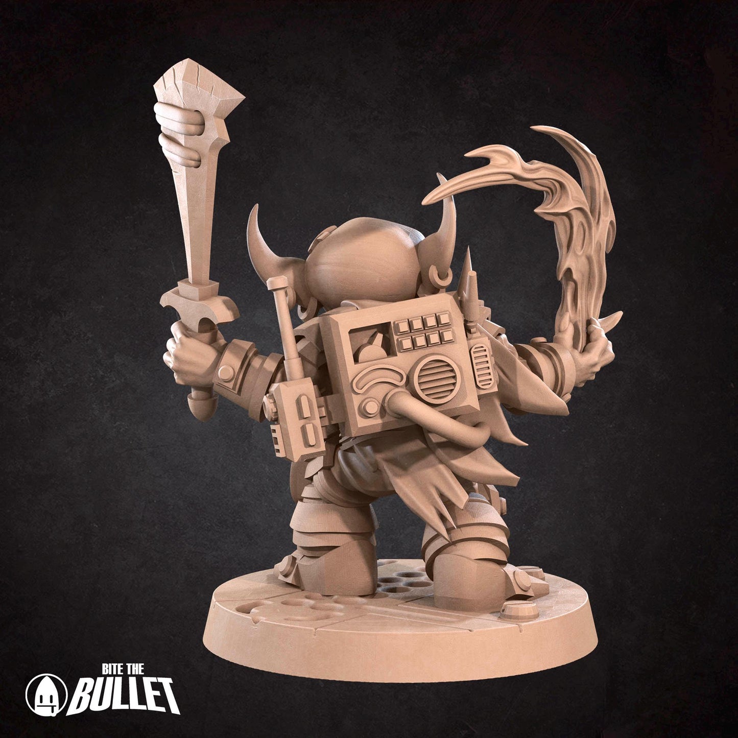 Space Goblin Witchwarper | Bullet Galaxy | Bite The Bullet | 35mm Scale | Resin Printed Tabletop RPG Miniature Figures | DND | 5E