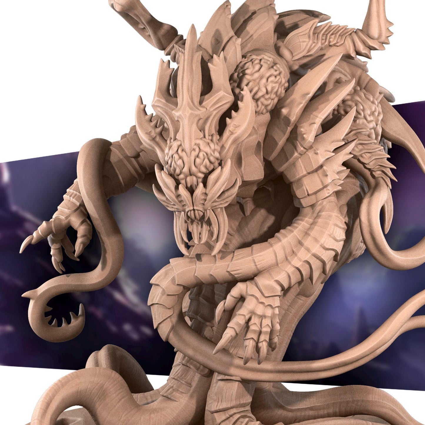 Space Monster | Bullet Galaxy | Bite The Bullet | 35mm Scale | Resin Printed Tabletop RPG Miniature Figures | DND | 5E