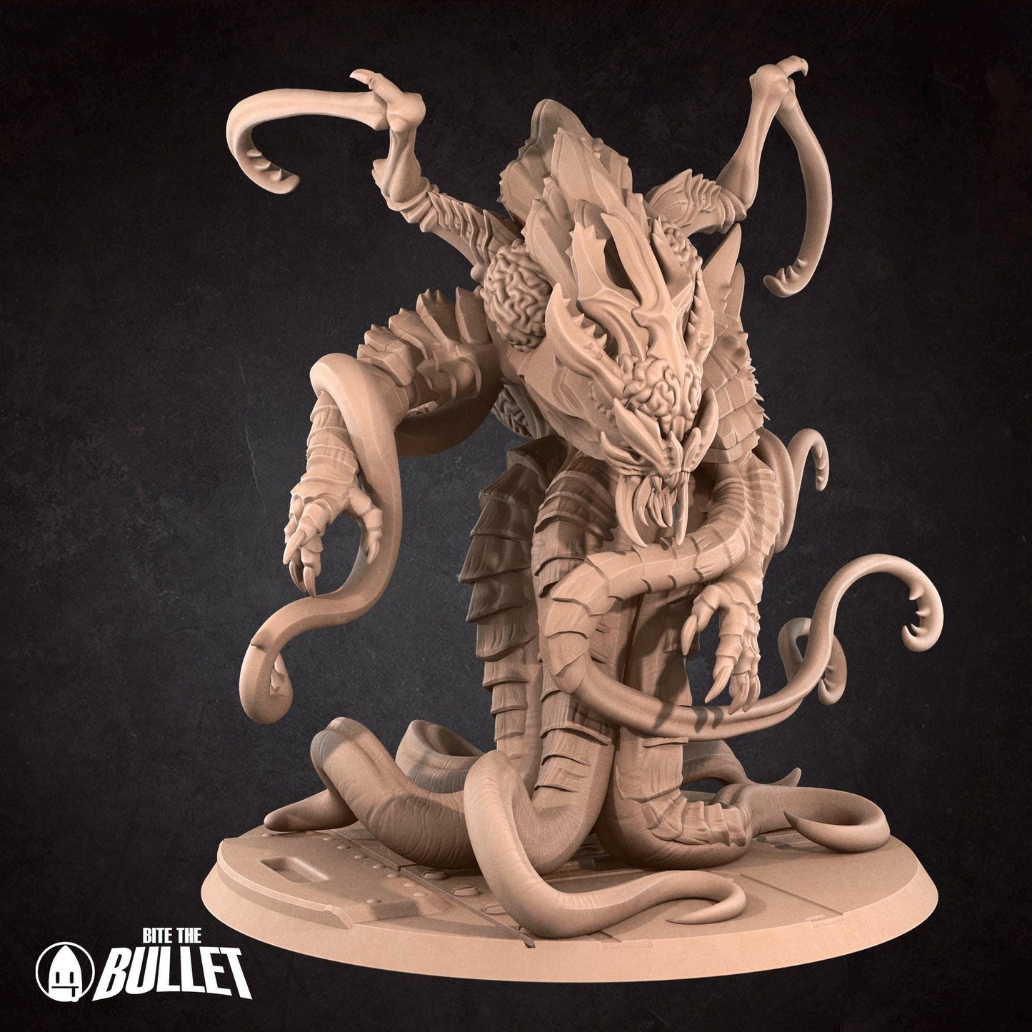 Space Monster | Bullet Galaxy | Bite The Bullet | 35mm Scale | Resin Printed Tabletop RPG Miniature Figures | DND | 5E