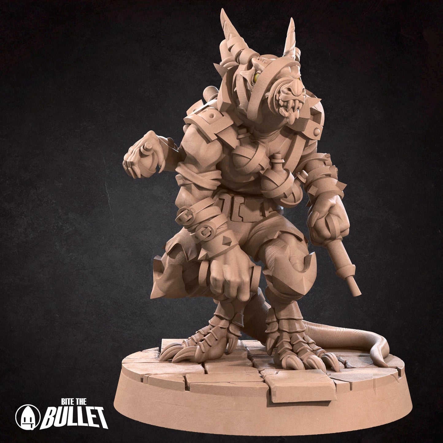 Kobold Alchemist | Kobolds D&D | Bite The Bullet | 35mm Scale | Resin Printed Tabletop RPG Miniature Figures | DND | 5E