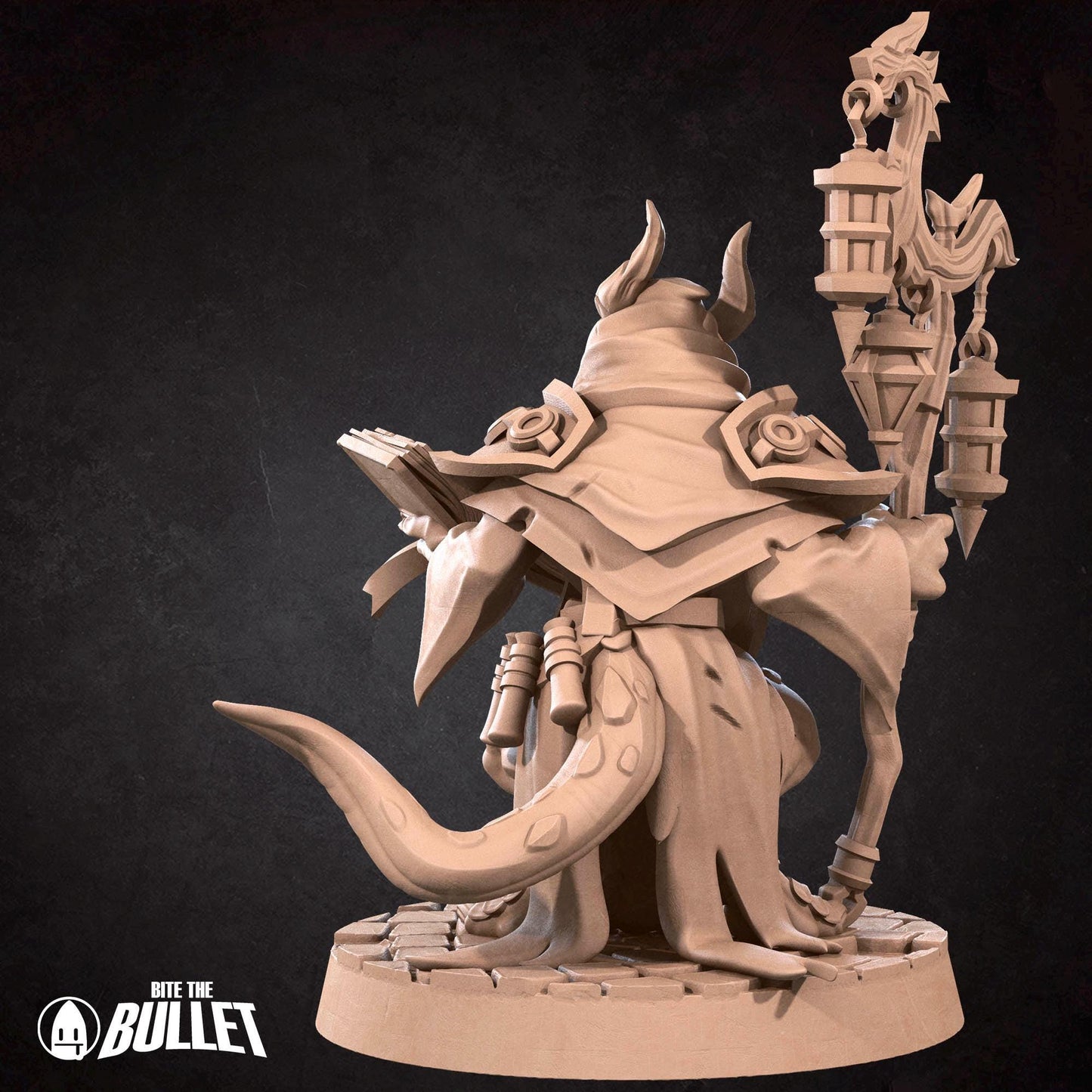 Kobold Cleric | Kobolds D&D | Bite The Bullet | 35mm Scale | Resin Printed Tabletop RPG Miniature Figures | DND | 5E