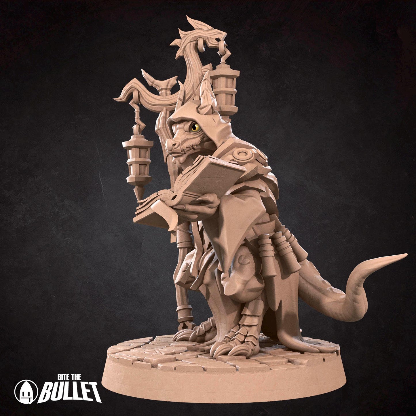 Kobold Cleric | Kobolds D&D | Bite The Bullet | 35mm Scale | Resin Printed Tabletop RPG Miniature Figures | DND | 5E