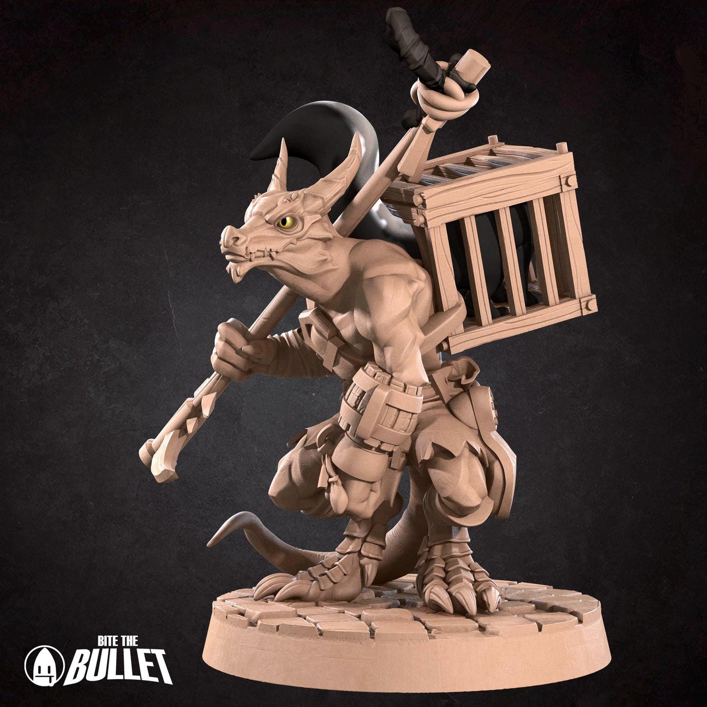 Kobold Inventor | Kobolds D&D | Bite The Bullet | 35mm Scale | Resin Printed Tabletop RPG Miniature Figures | DND | 5E