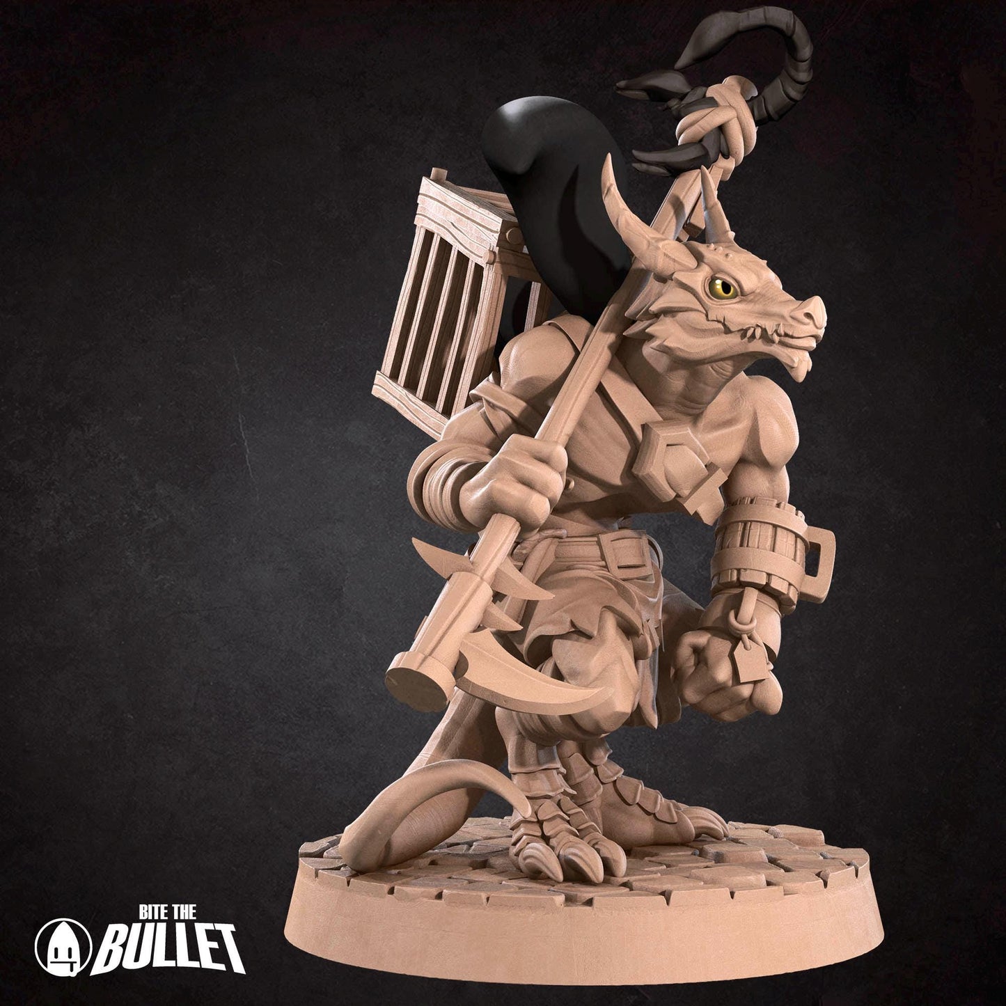 Kobold Inventor | Kobolds D&D | Bite The Bullet | 35mm Scale | Resin Printed Tabletop RPG Miniature Figures | DND | 5E