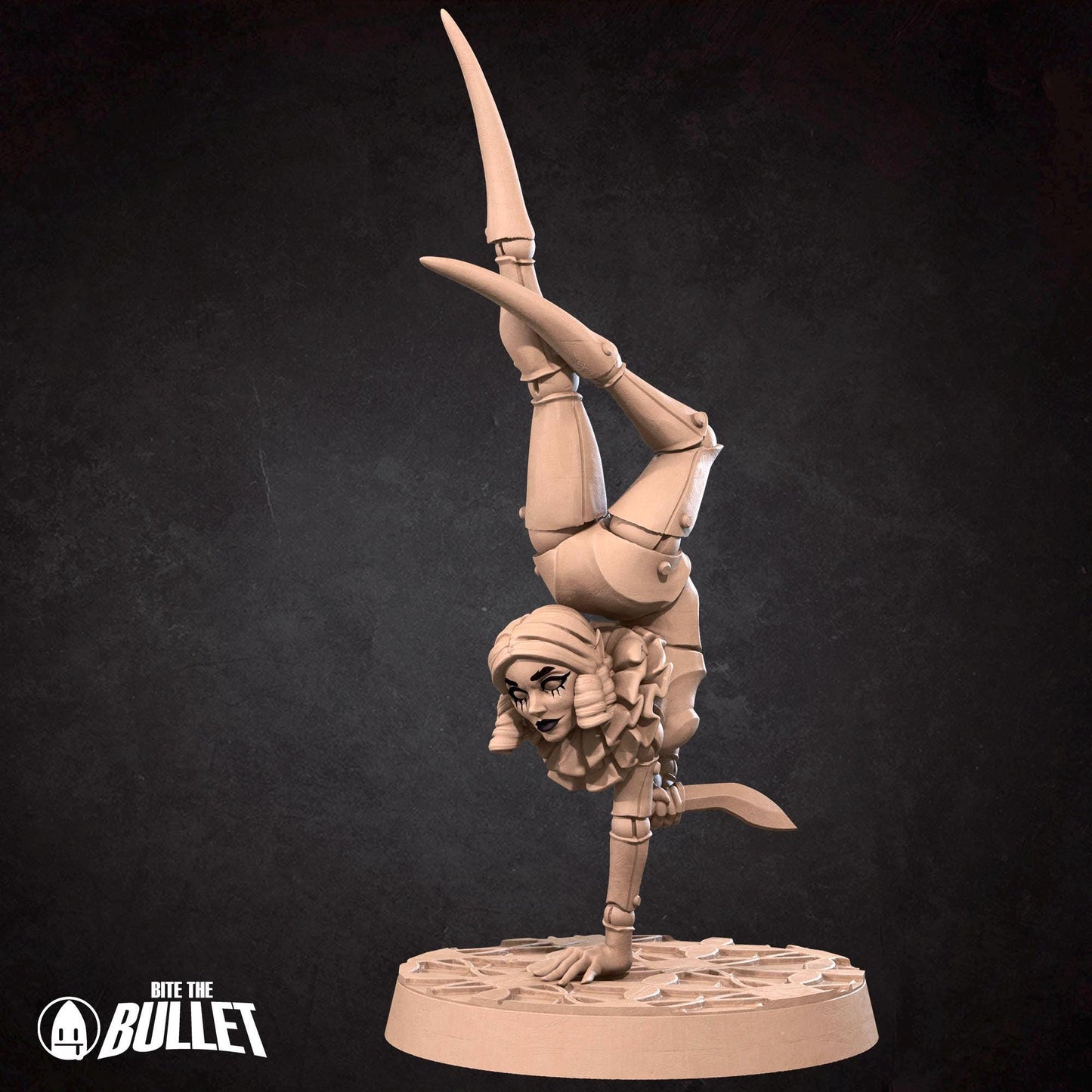 Spider Trainer Contortionist | Horror Circus | Bite The Bullet | 35mm Scale | Resin Printed Tabletop RPG Miniature Figures | DND | 5E