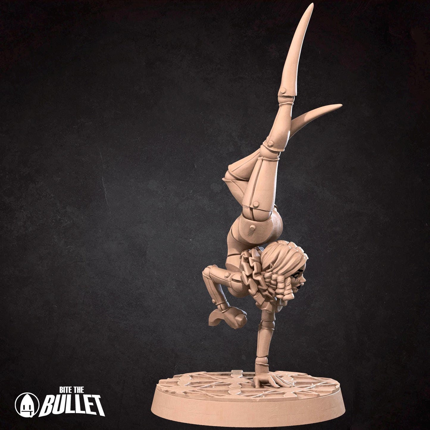 Spider Trainer Contortionist | Horror Circus | Bite The Bullet | 35mm Scale | Resin Printed Tabletop RPG Miniature Figures | DND | 5E