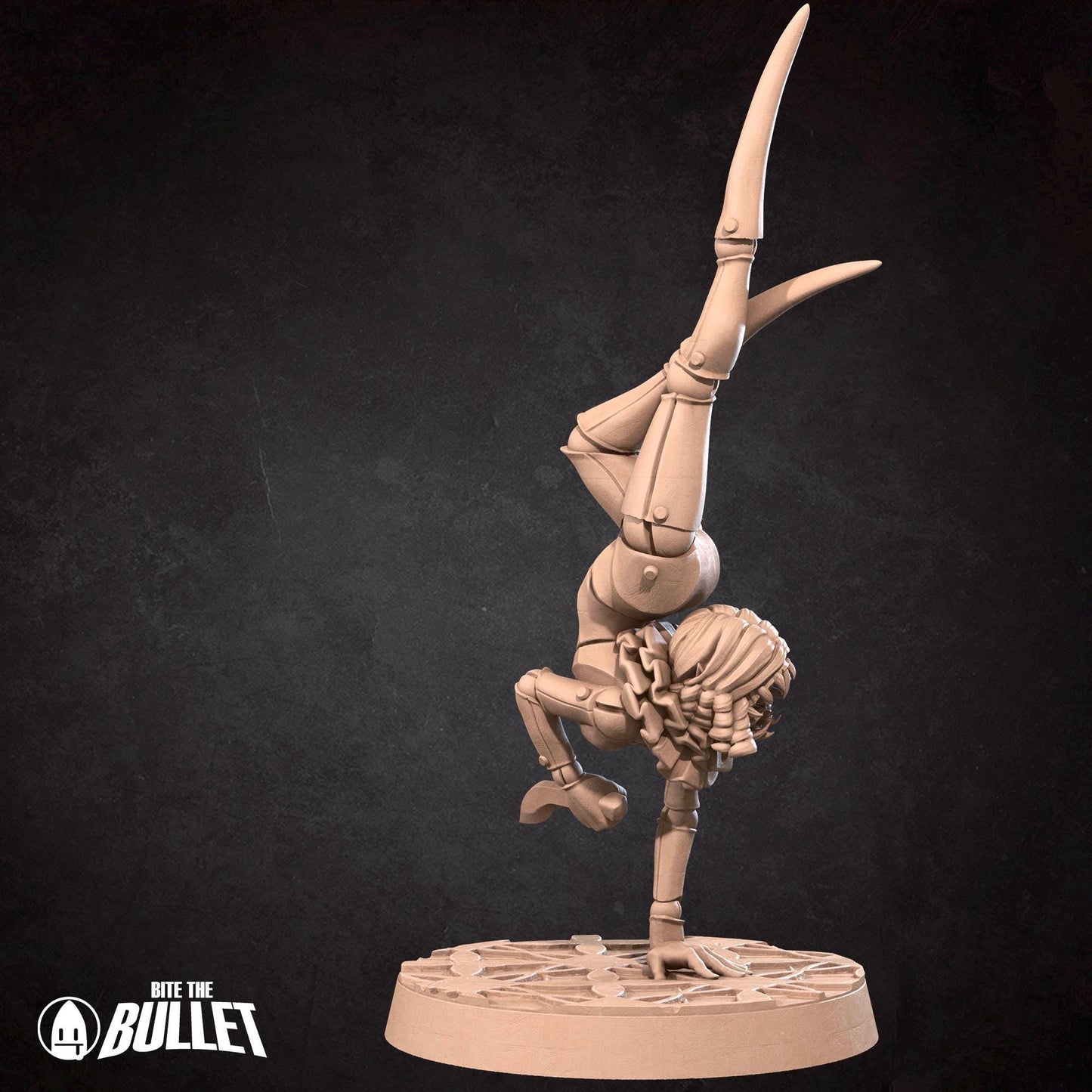 Spider Trainer Contortionist | Horror Circus | Bite The Bullet | 35mm Scale | Resin Printed Tabletop RPG Miniature Figures | DND | 5E