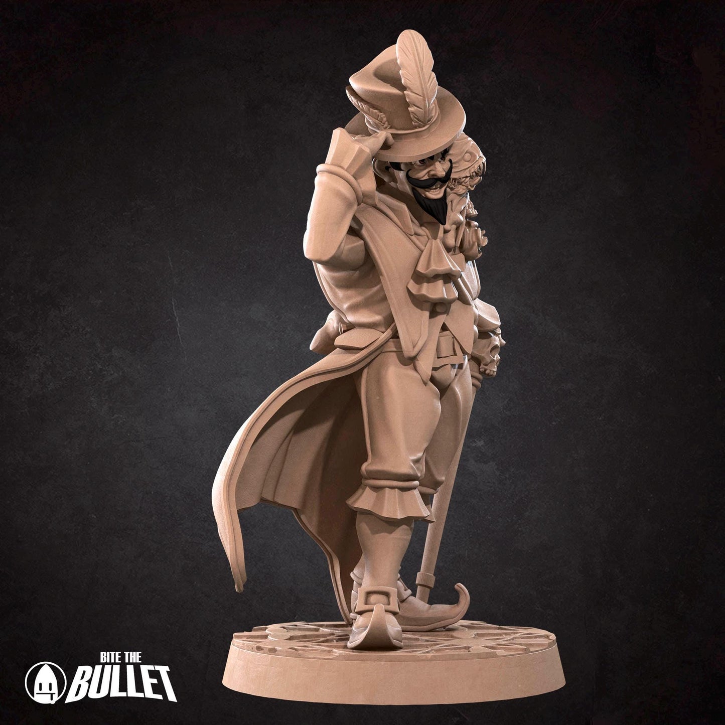 Ringmaster | Horror Circus | Bite The Bullet | 35mm Scale | Resin Printed Tabletop RPG Miniature Figures | DND | 5E