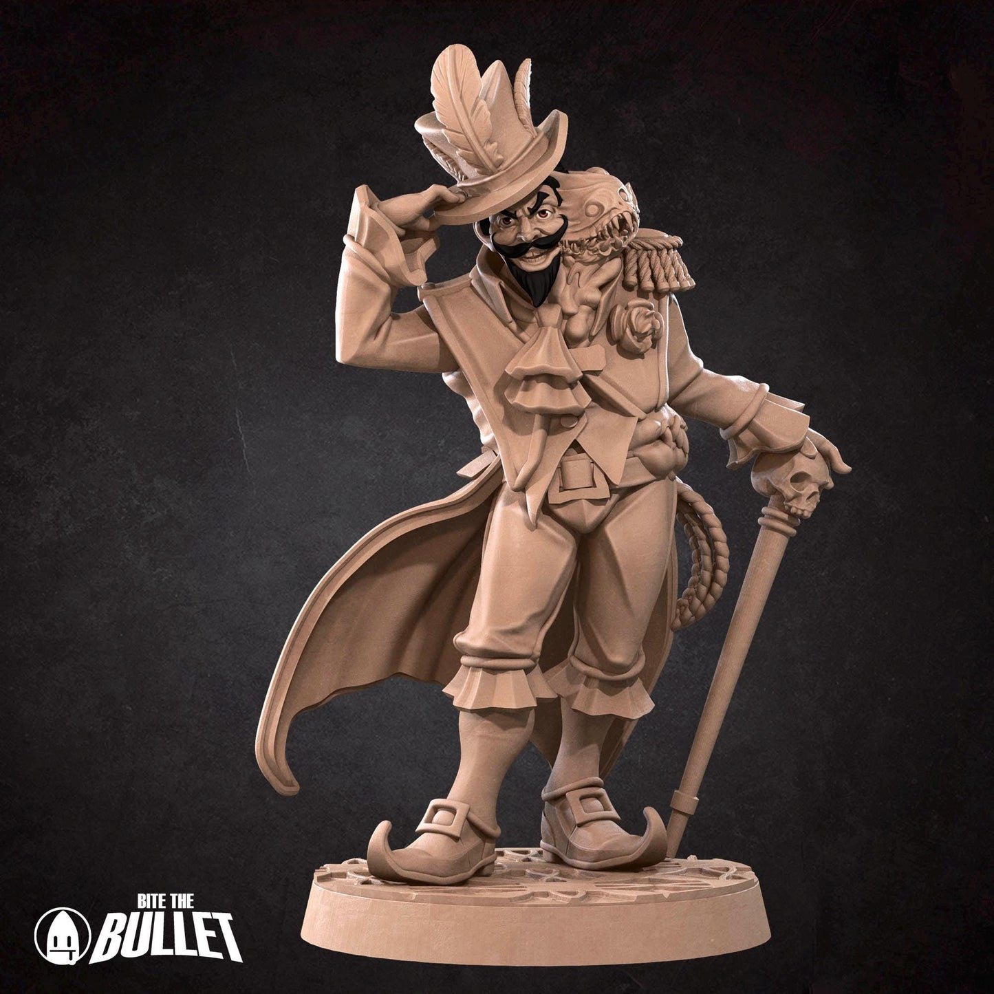 Ringmaster | Horror Circus | Bite The Bullet | 35mm Scale | Resin Printed Tabletop RPG Miniature Figures | DND | 5E