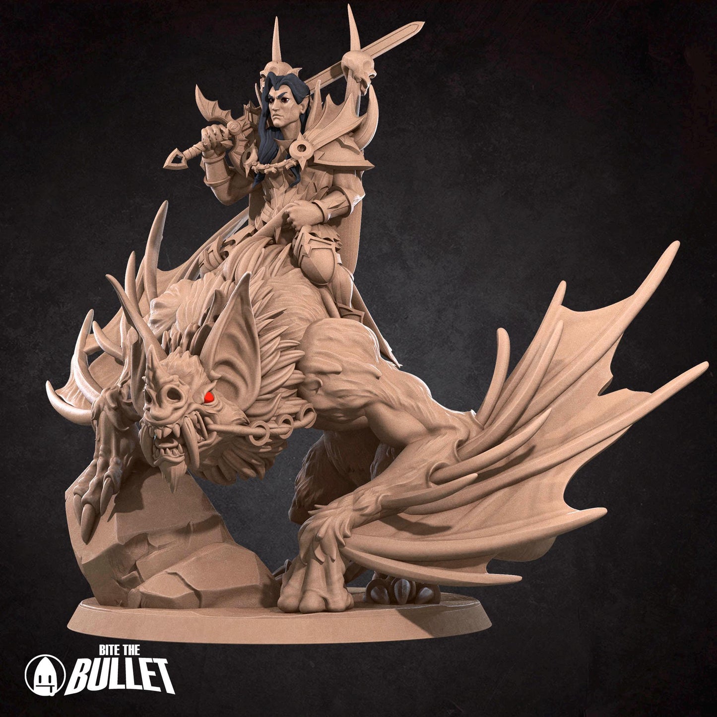 Commander | Vampires Pt. 2 | Bite The Bullet | 35mm Scale | Resin Printed Tabletop RPG Miniature Figures | DND | 5E