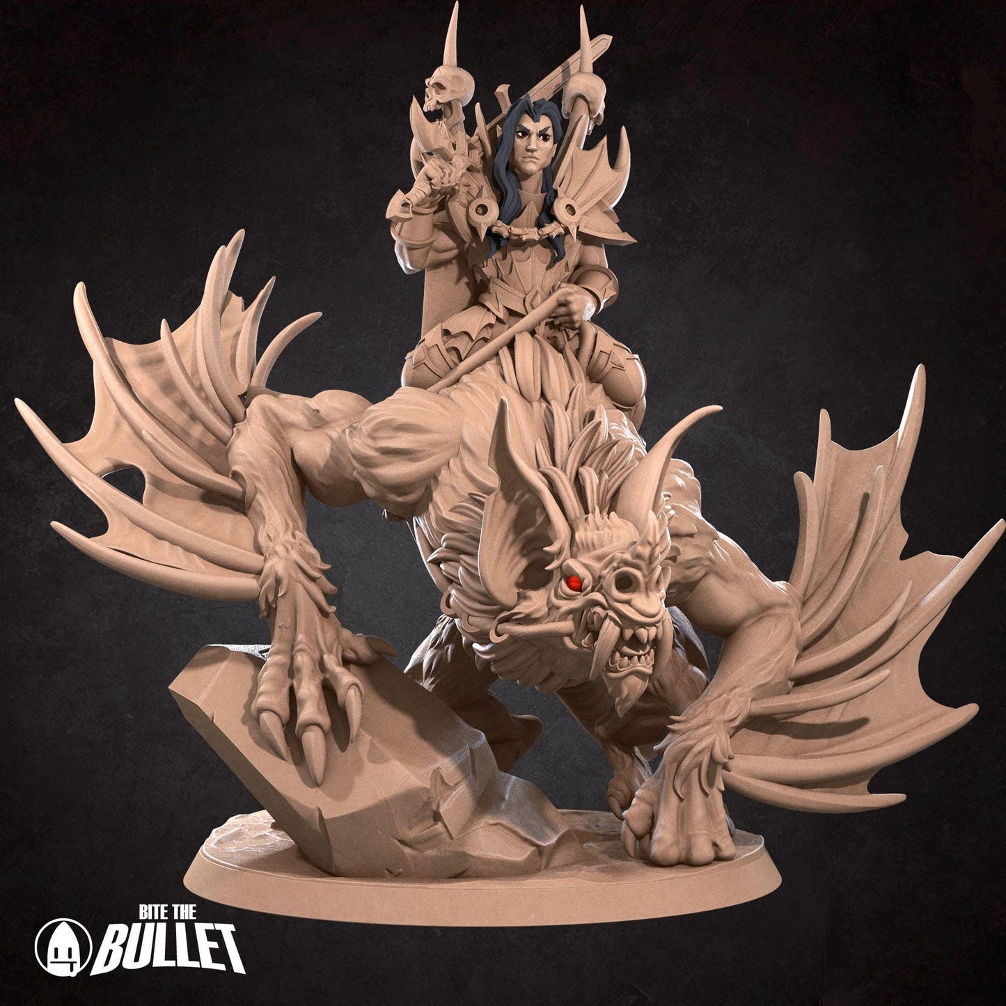 Commander | Vampires Pt. 2 | Bite The Bullet | 35mm Scale | Resin Printed Tabletop RPG Miniature Figures | DND | 5E