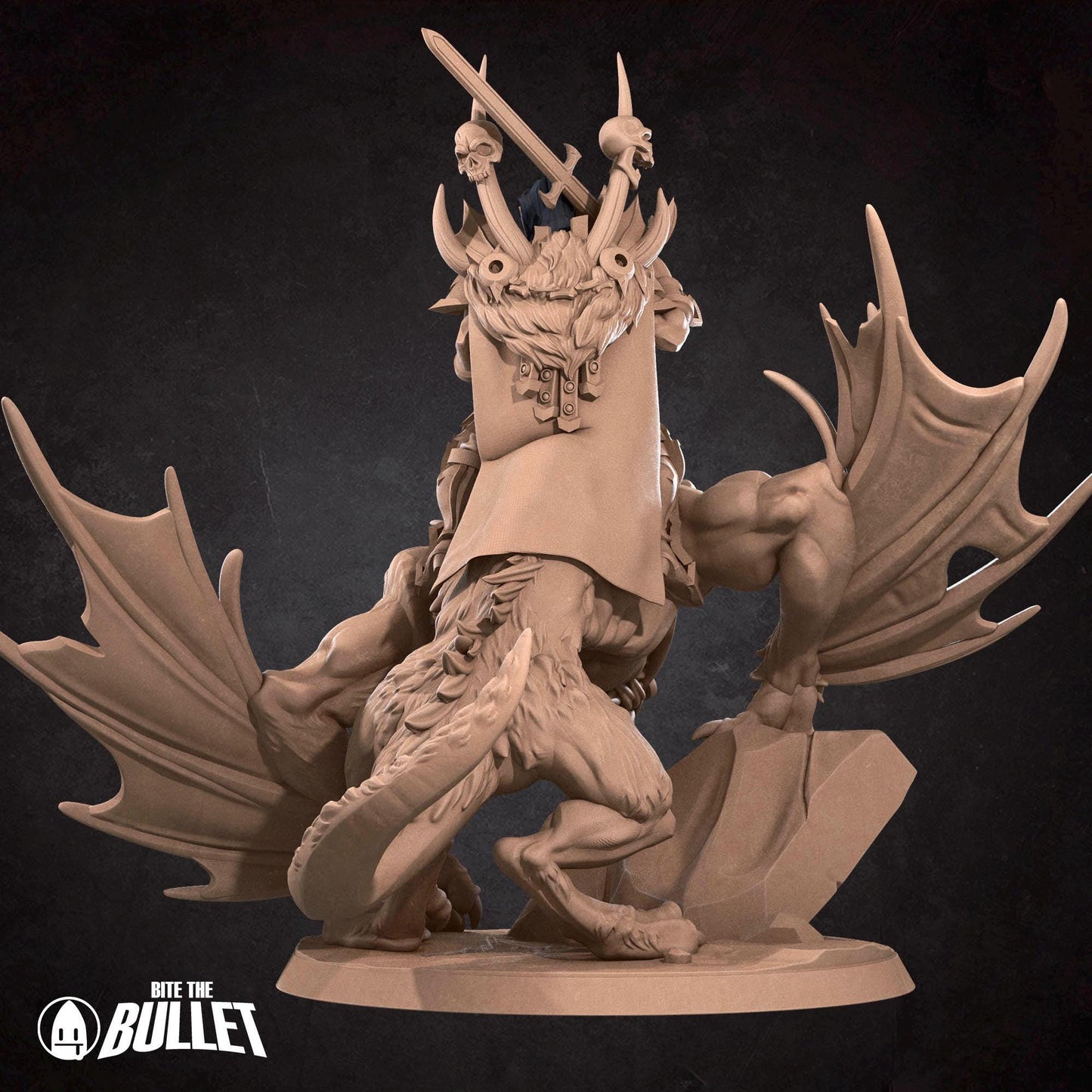 Commander | Vampires Pt. 2 | Bite The Bullet | 35mm Scale | Resin Printed Tabletop RPG Miniature Figures | DND | 5E