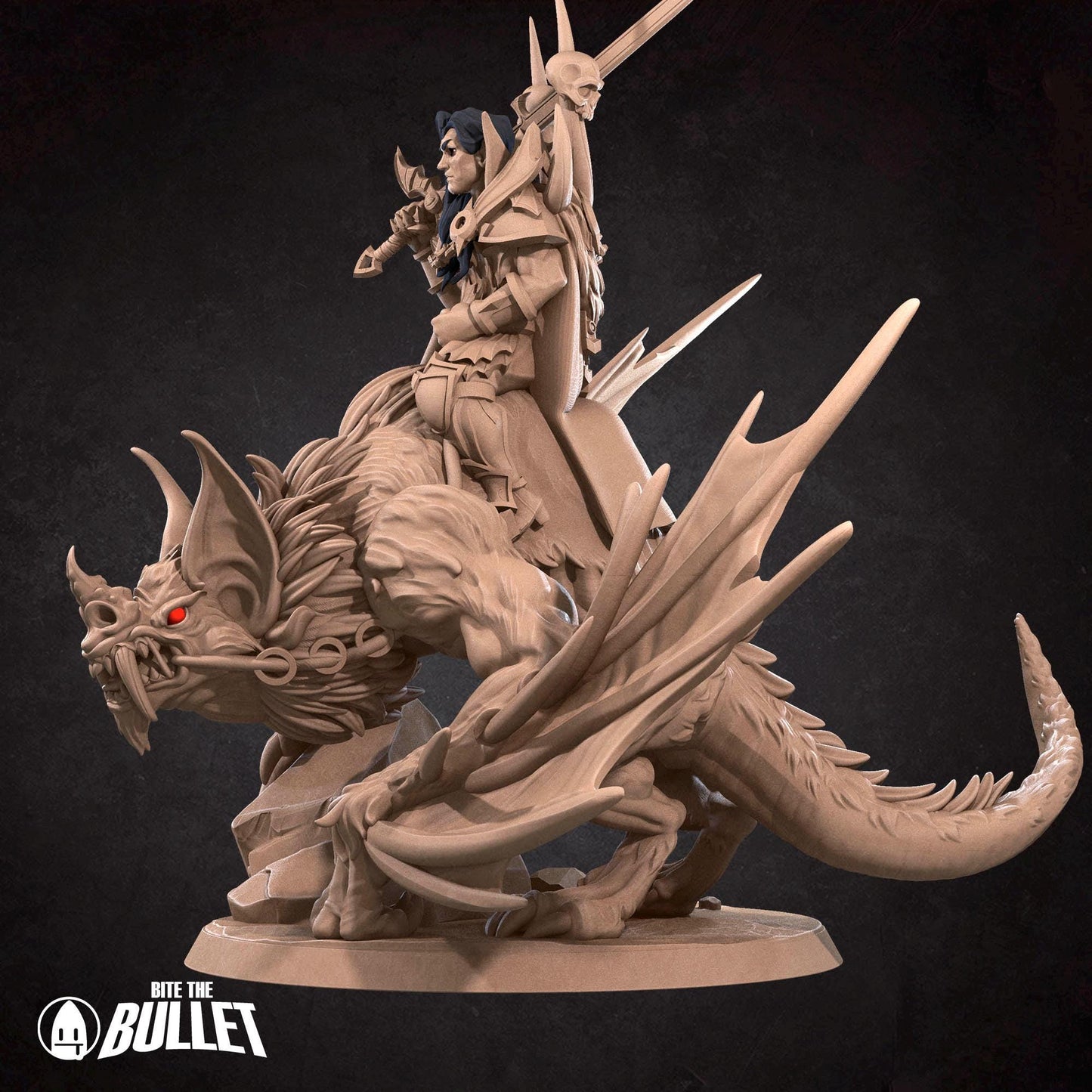 Commander | Vampires Pt. 2 | Bite The Bullet | 35mm Scale | Resin Printed Tabletop RPG Miniature Figures | DND | 5E