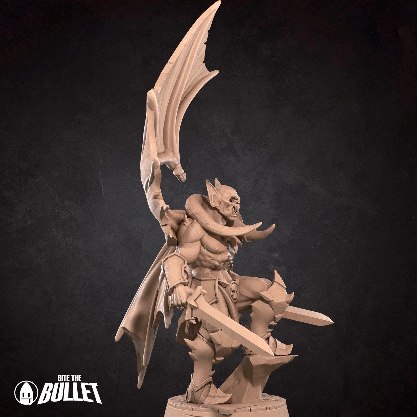Vampire Fighter | Vampires Pt. 2 | Bite The Bullet | 35mm Scale | Resin Printed Tabletop RPG Miniature Figures | DND | 5E
