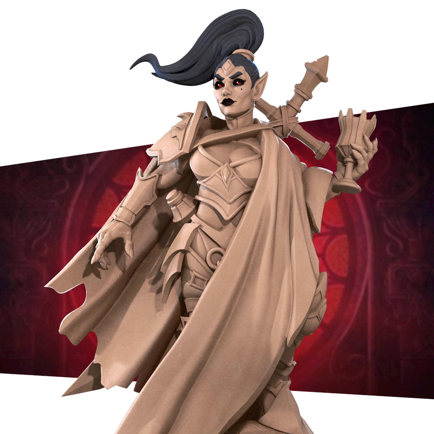 Vampire Hunter | Vampires Pt. 2 | Bite The Bullet | 35mm Scale | Resin Printed Tabletop RPG Miniature Figures | DND | 5E