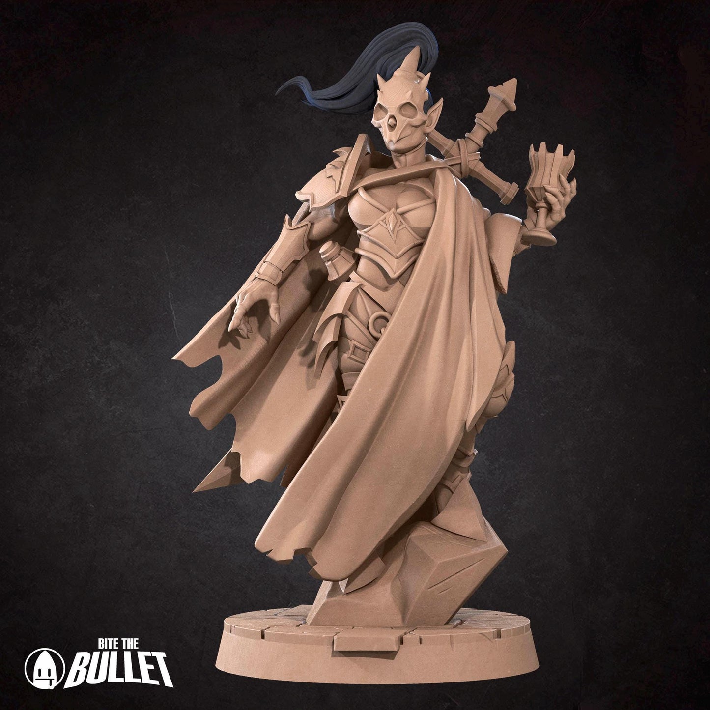 Vampire Hunter | Vampires Pt. 2 | Bite The Bullet | 35mm Scale | Resin Printed Tabletop RPG Miniature Figures | DND | 5E