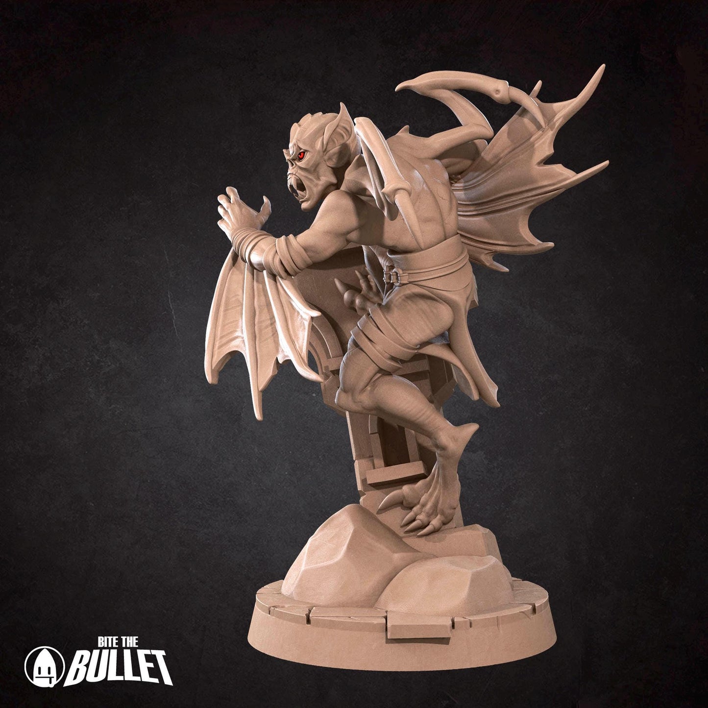 Vampire Monster | Vampires Pt. 2 | Bite The Bullet | 35mm Scale | Resin Printed Tabletop RPG Miniature Figures | DND | 5E
