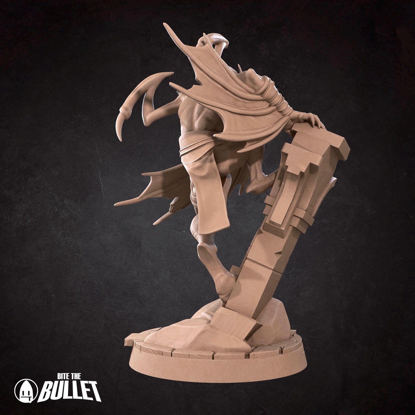 Vampire Monster | Vampires Pt. 2 | Bite The Bullet | 35mm Scale | Resin Printed Tabletop RPG Miniature Figures | DND | 5E