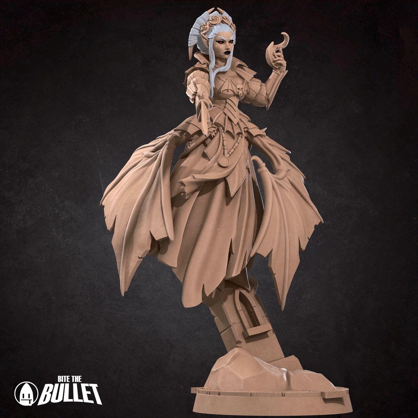 Vampire Witch | Vampires Pt. 2 | Bite The Bullet | 35mm Scale | Resin Printed Tabletop RPG Miniature Figures | DND | 5E