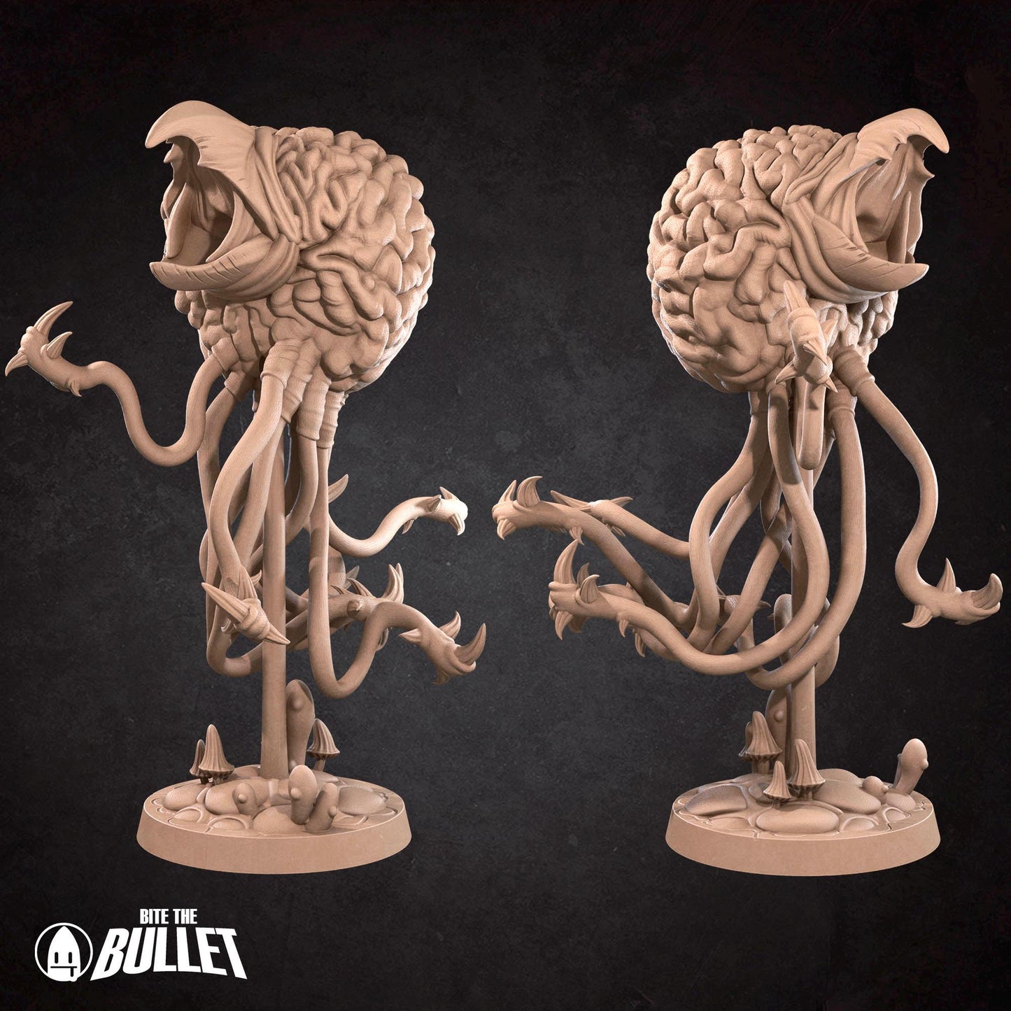 Grell Set | Dungeon Underdark | Bite The Bullet | 35mm Scale | Resin Printed Tabletop RPG Miniature Figures | DND | 5E