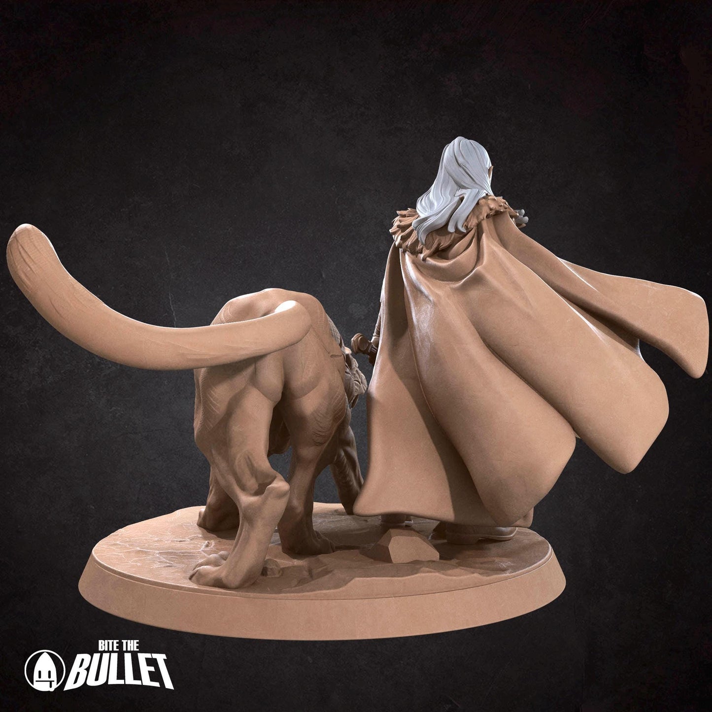 Drow Ranger | Dungeon Underdark | Bite The Bullet | 35mm Scale | Resin Printed Tabletop RPG Miniature Figures | DND | 5E
