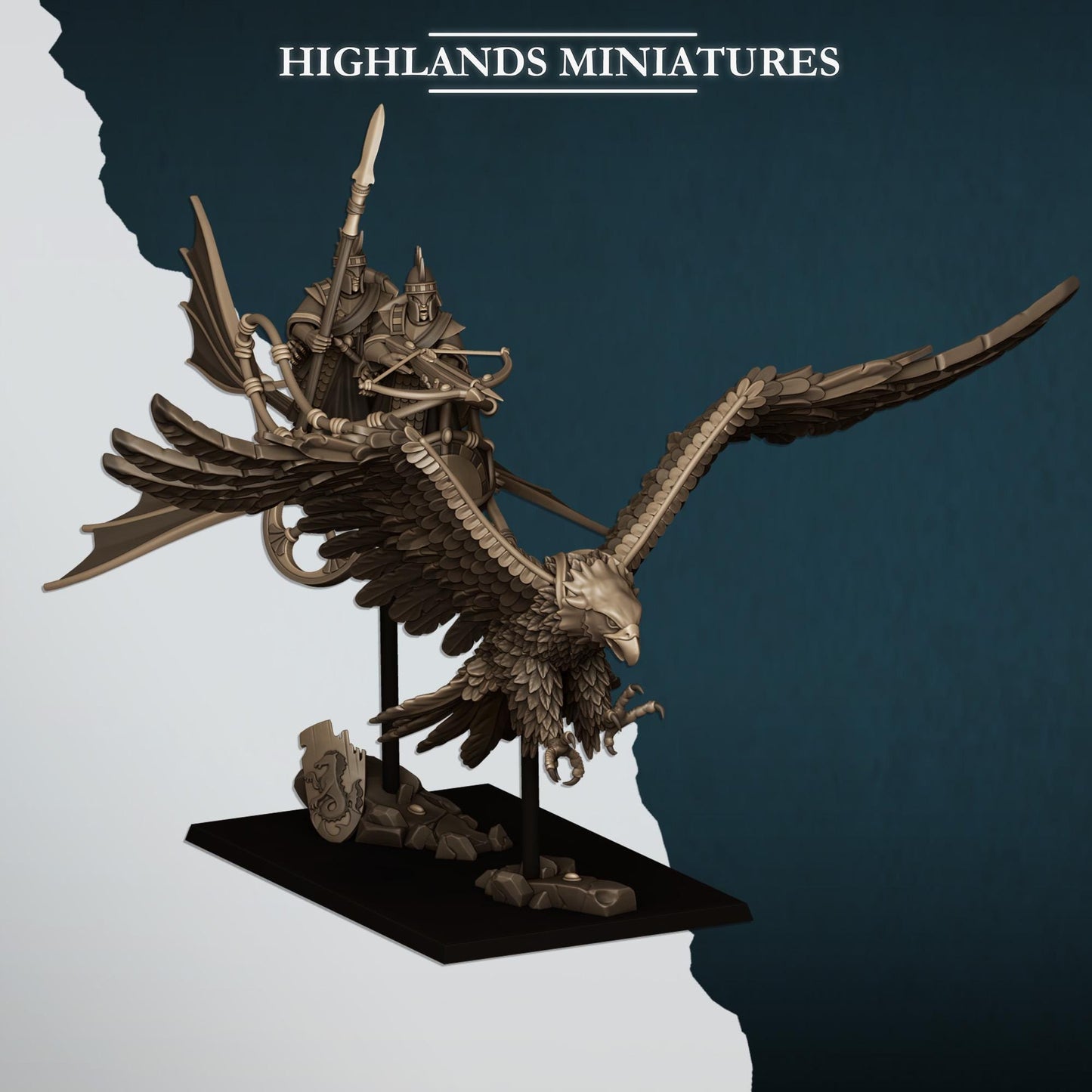 Aegean Sea Ballista | Aegean Elves | Highland Miniatures | 32mm Scale Resin Tabletop RPG Figures for Roleplaying and Wargaming